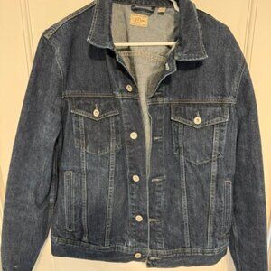 J. Crew Men's Dark Blue Denim Jacket